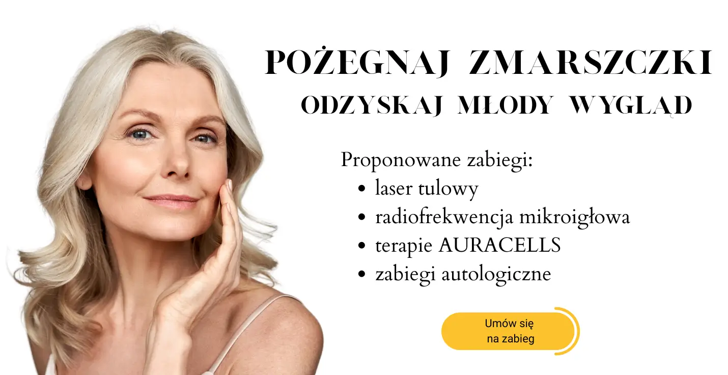 Banner Wygładzanie zmarszczek